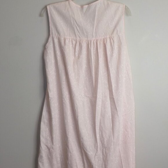 Vtg Ballet New York 2 Pc. Robe and Gown Butterfly Pink White Lace Ribbon Large - Picture 8 of 12